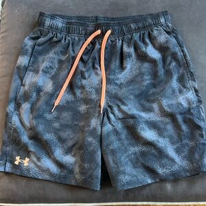 Under Armour Kids Charcoal and Coral Shorts